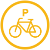 icona parcheggio bici